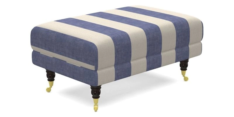 Alwinton Footstool in Osborne & Little Palazzo Pellestrina