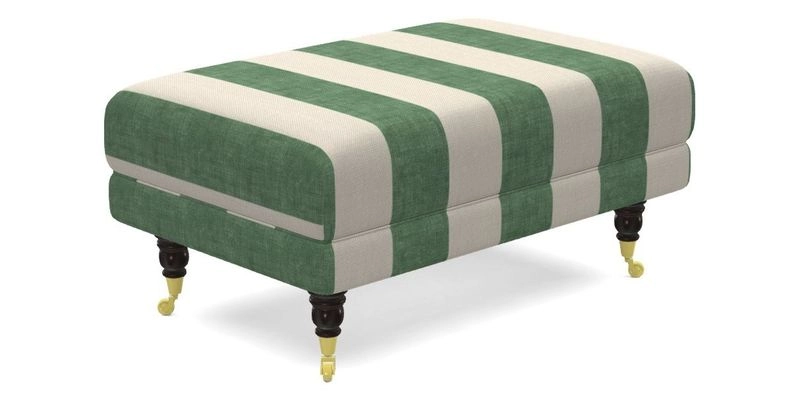 Alwinton Footstool in Osborne & Little Palazzo Pellestrina
