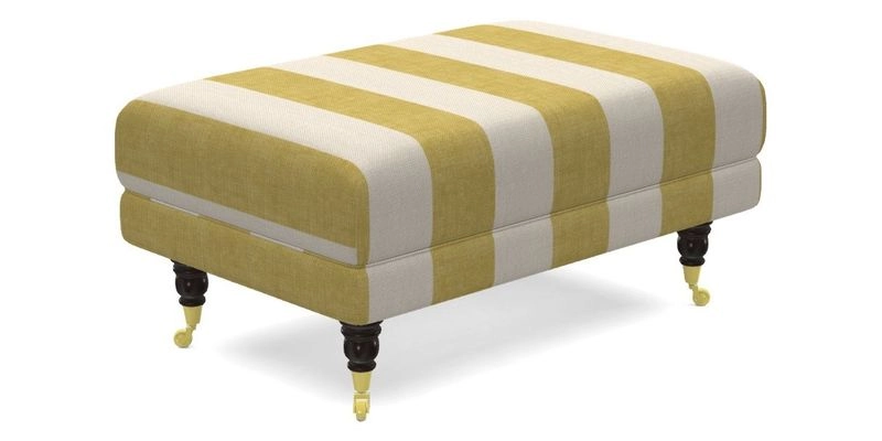 Alwinton Footstool in Osborne & Little Palazzo Pellestrina