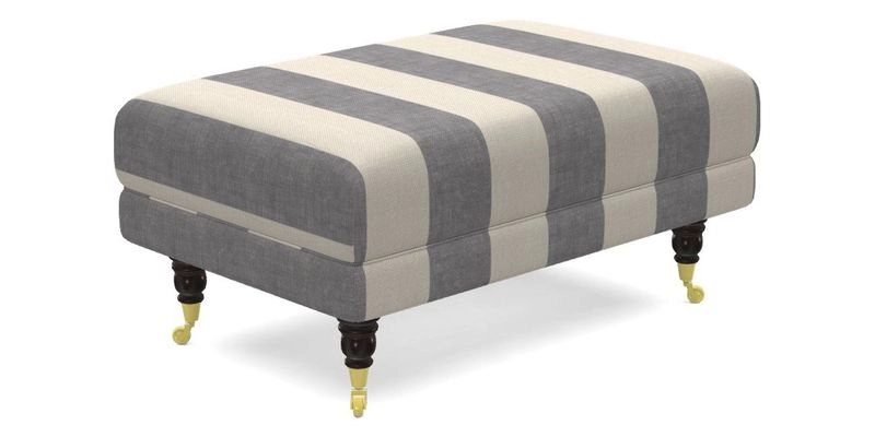 Alwinton Footstool in Osborne & Little Palazzo Pellestrina