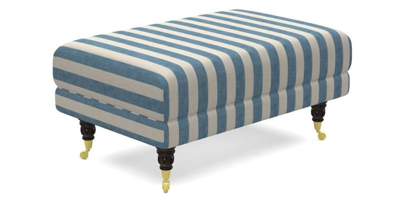 Alwinton Footstool in Osborne & Little Palazzo Pellestrina