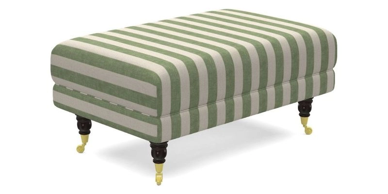 Alwinton Footstool in Osborne & Little Palazzo Pellestrina