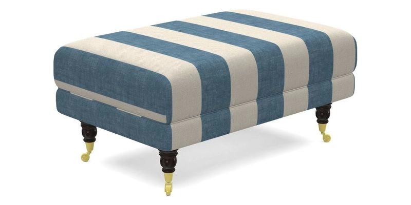 Alwinton Footstool in Osborne & Little Palazzo Pellestrina
