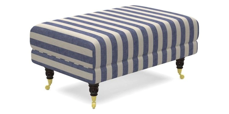 Alwinton Footstool in Osborne & Little Palazzo Pellestrina