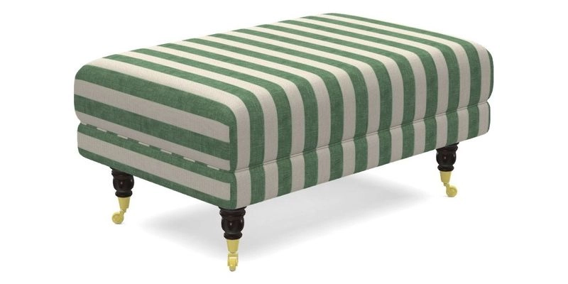 Alwinton Footstool in Osborne & Little Palazzo Pellestrina