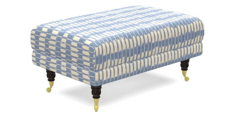 Alwinton Footstool in Osborne & Little Palazzo Pellestrina