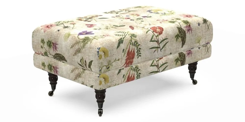 Alwinton Footstool in Osborne & Little Palazzo Pellestrina