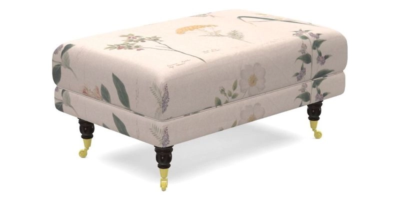 Alwinton Footstool in Osborne & Little Palazzo Pellestrina