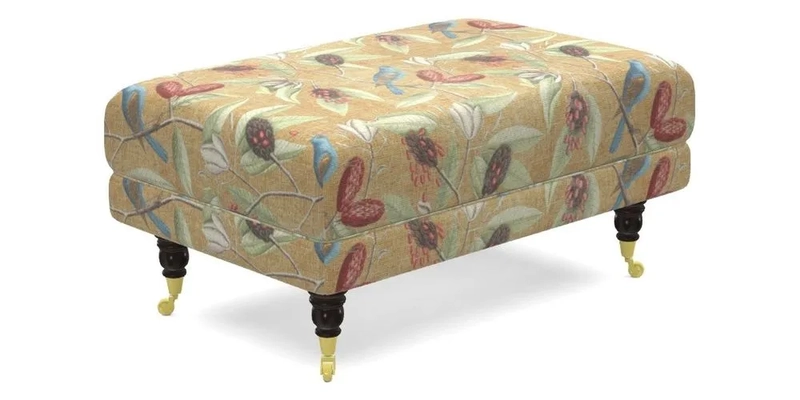 Alwinton Footstool in Osborne & Little Palazzo Pellestrina