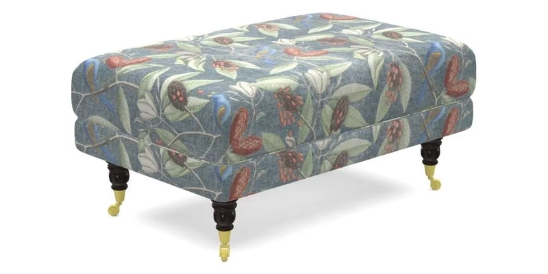 Alwinton Footstool in Osborne & Little Palazzo Pellestrina
