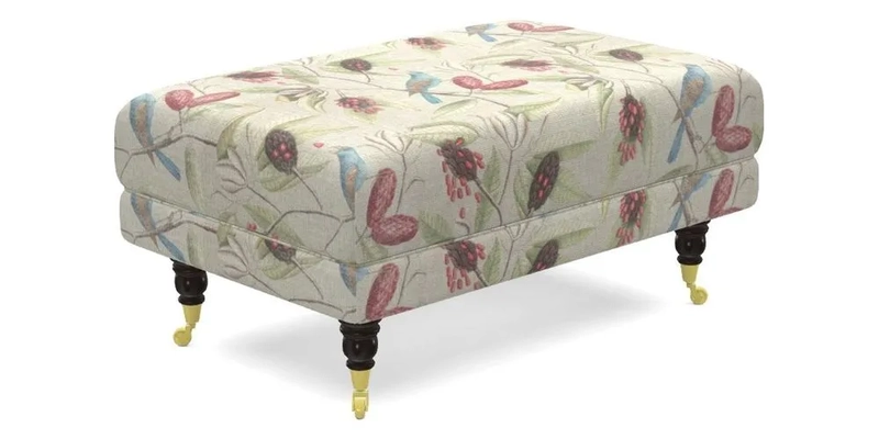 Alwinton Footstool in Osborne & Little Palazzo Pellestrina