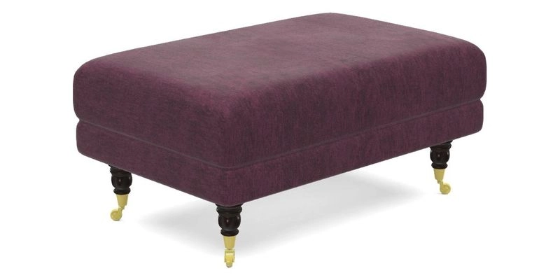 Alwinton Footstool in Osborne & Little Palazzo Pellestrina