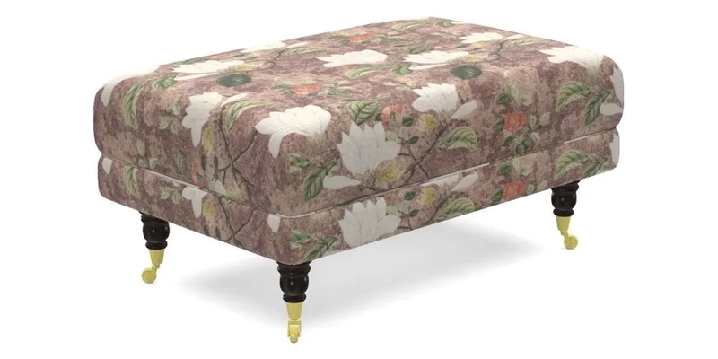 Alwinton Footstool in Osborne & Little Palazzo Pellestrina