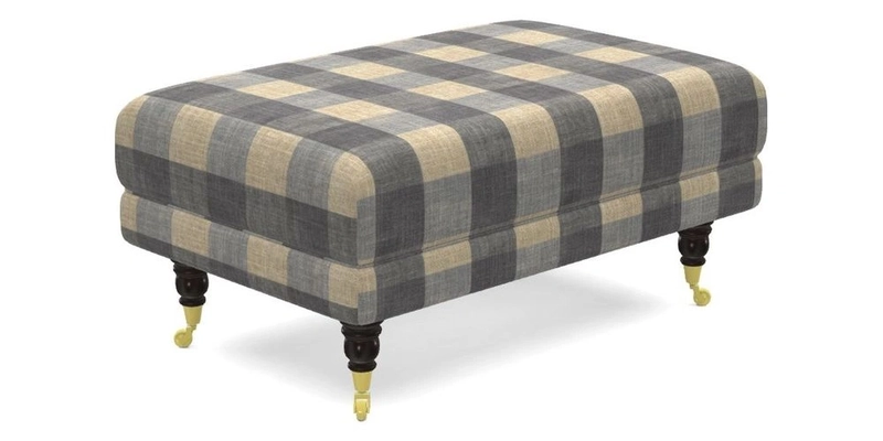 Alwinton Footstool in Osborne & Little Palazzo Pellestrina