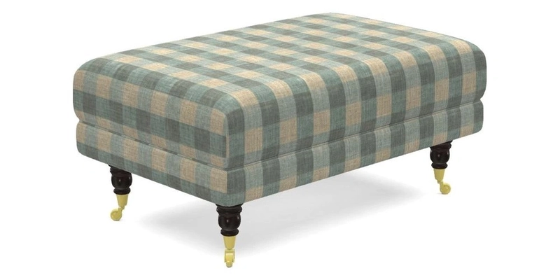 Alwinton Footstool in Osborne & Little Palazzo Pellestrina