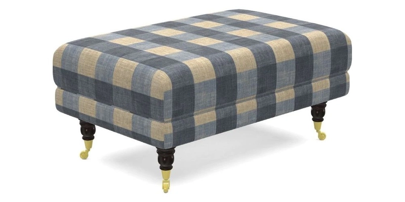 Alwinton Footstool in Osborne & Little Palazzo Pellestrina