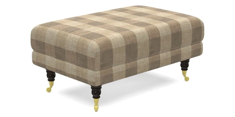 Alwinton Footstool in Osborne & Little Palazzo Pellestrina