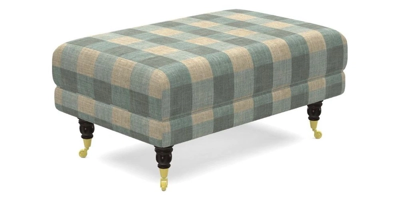 Alwinton Footstool in Osborne & Little Palazzo Pellestrina