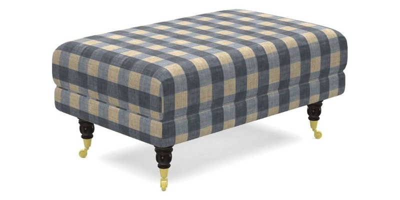Alwinton Footstool in Osborne & Little Palazzo Pellestrina