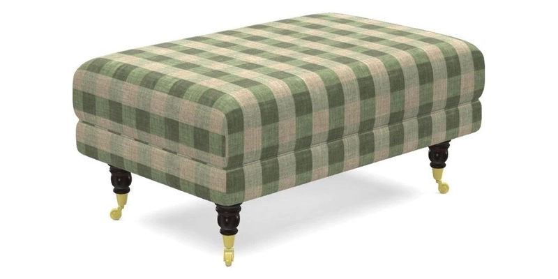 Alwinton Footstool in Osborne & Little Palazzo Pellestrina