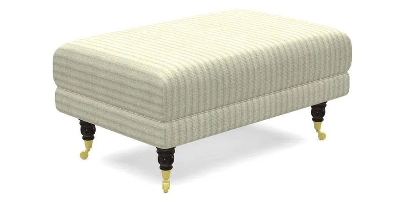 Alwinton Footstool in Osborne & Little Palazzo Pellestrina
