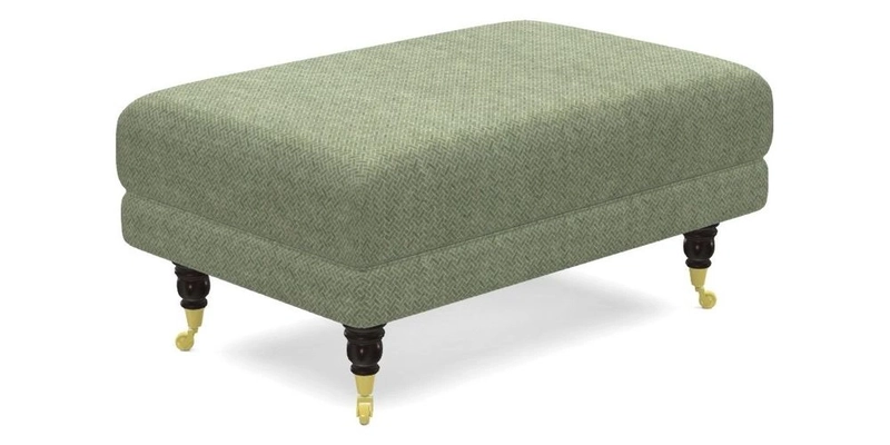 Alwinton Footstool in Osborne & Little Palazzo Pellestrina