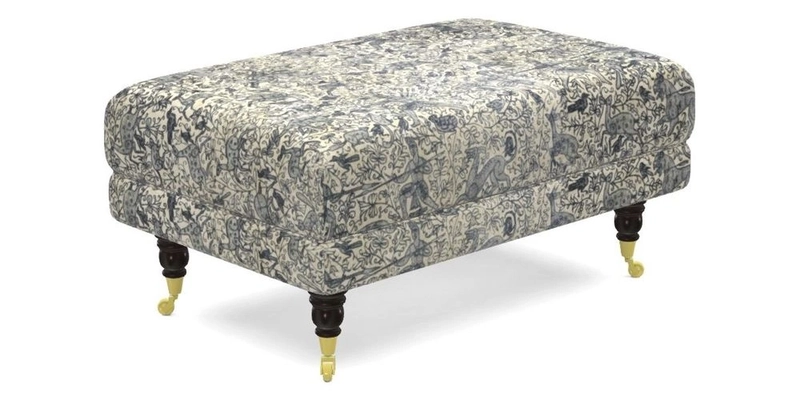 Alwinton Footstool in Osborne & Little Palazzo Pellestrina
