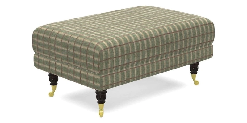 Alwinton Footstool in Osborne & Little Palazzo Pellestrina