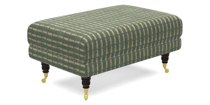 Alwinton Footstool in Osborne & Little Palazzo Pellestrina