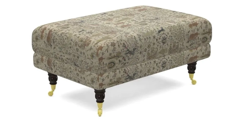 Alwinton Footstool in Osborne & Little Palazzo Pellestrina