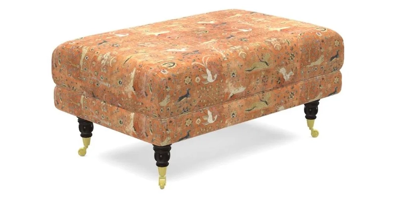 Alwinton Footstool in Osborne & Little Palazzo Pellestrina