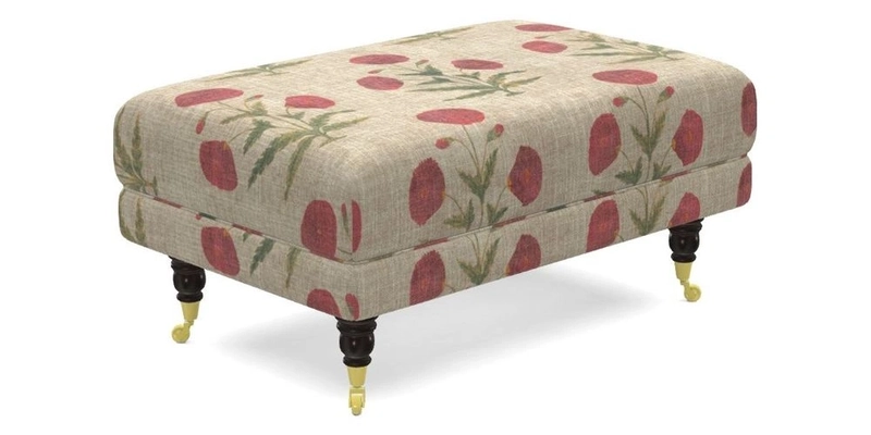 Alwinton Footstool in Osborne & Little Palazzo Pellestrina