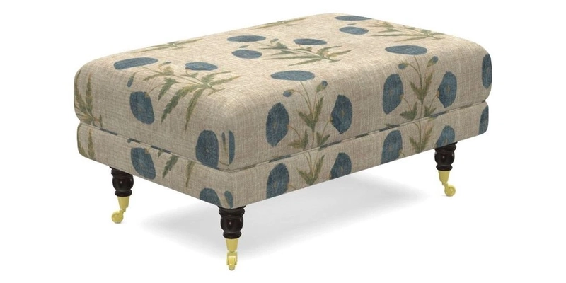 Alwinton Footstool in Osborne & Little Palazzo Pellestrina