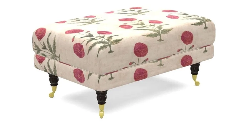 Alwinton Footstool in Osborne & Little Palazzo Pellestrina