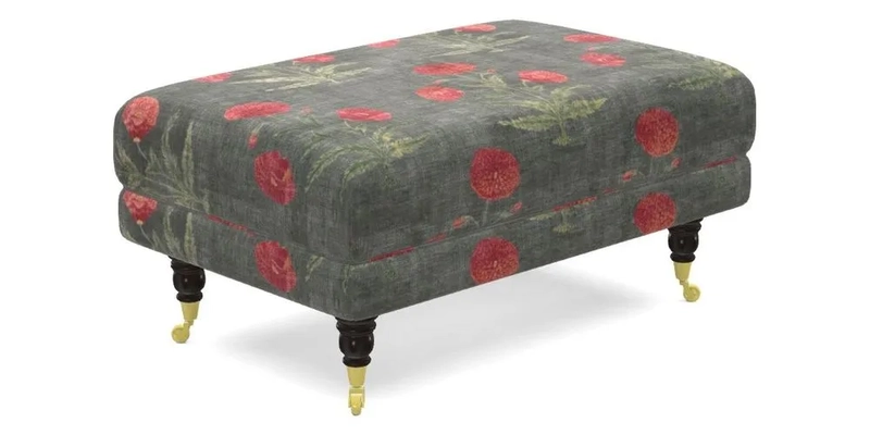 Alwinton Footstool in Osborne & Little Palazzo Pellestrina