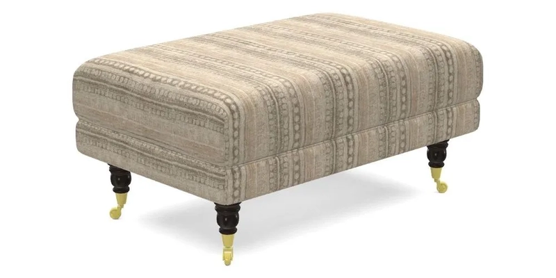 Alwinton Footstool in Osborne & Little Palazzo Pellestrina