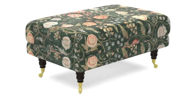 Alwinton Footstool in Osborne & Little Palazzo Pellestrina