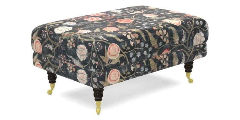 Alwinton Footstool in Osborne & Little Palazzo Pellestrina