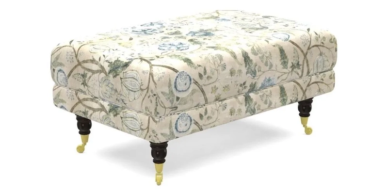 Alwinton Footstool in Osborne & Little Palazzo Pellestrina