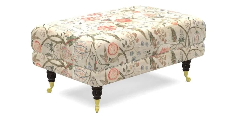 Alwinton Footstool in Osborne & Little Palazzo Pellestrina