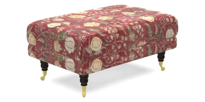 Alwinton Footstool in Osborne & Little Palazzo Pellestrina