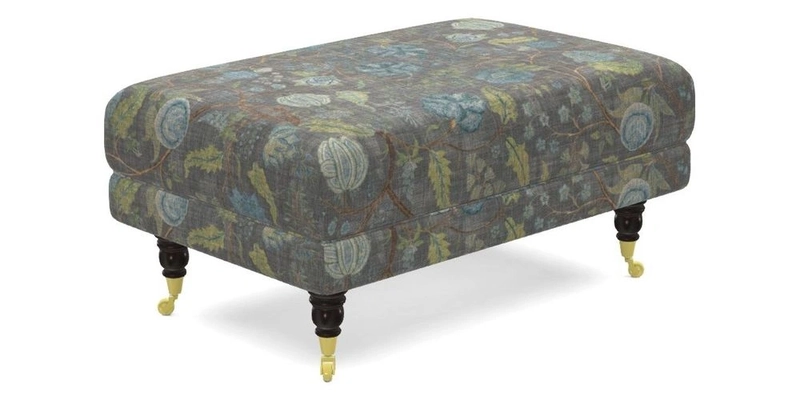 Alwinton Footstool in Osborne & Little Palazzo Pellestrina