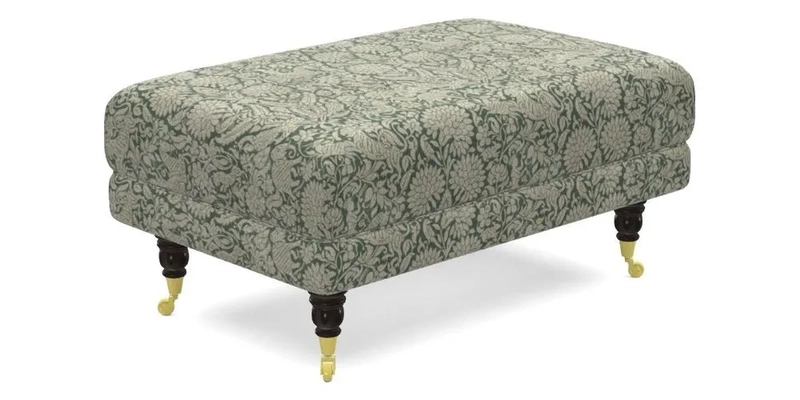 Alwinton Footstool in Osborne & Little Palazzo Pellestrina