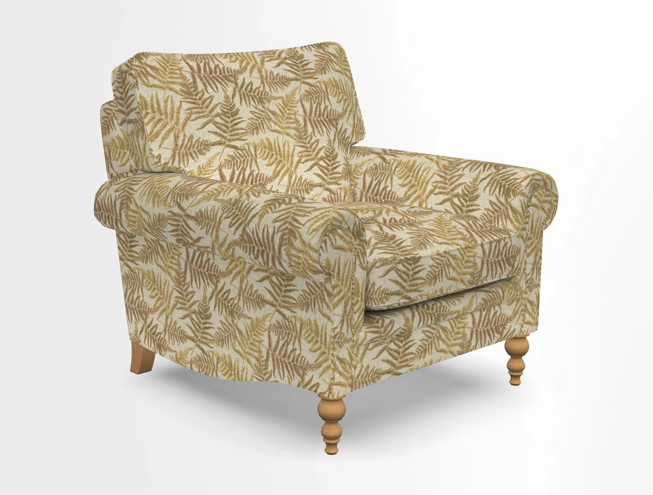 Aldingbourne Chair in Grain Sack Stripe Linen Red