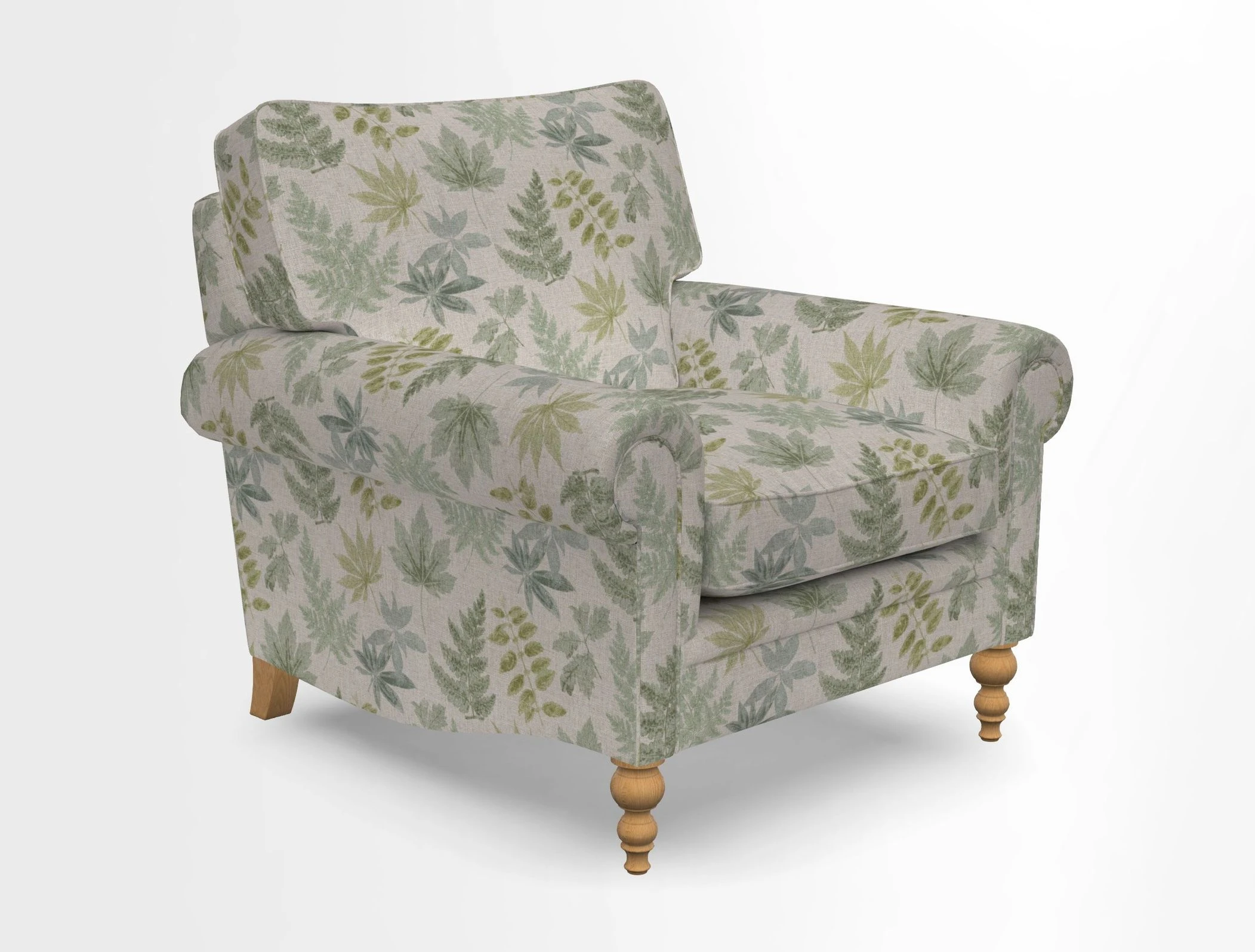 Aldingbourne Chair in Grain Sack Stripe Linen Red