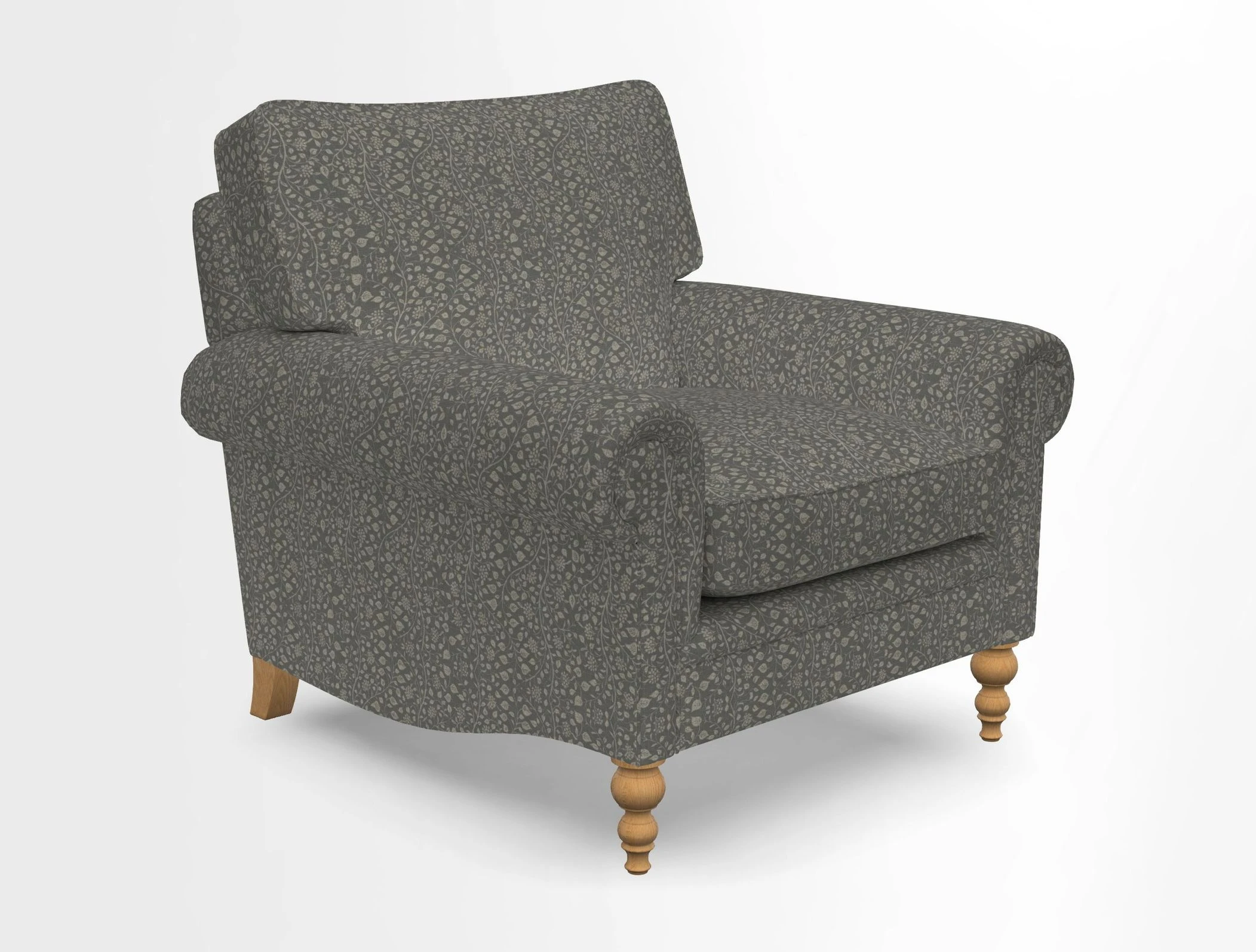 Aldingbourne Chair in Grain Sack Stripe Linen Red