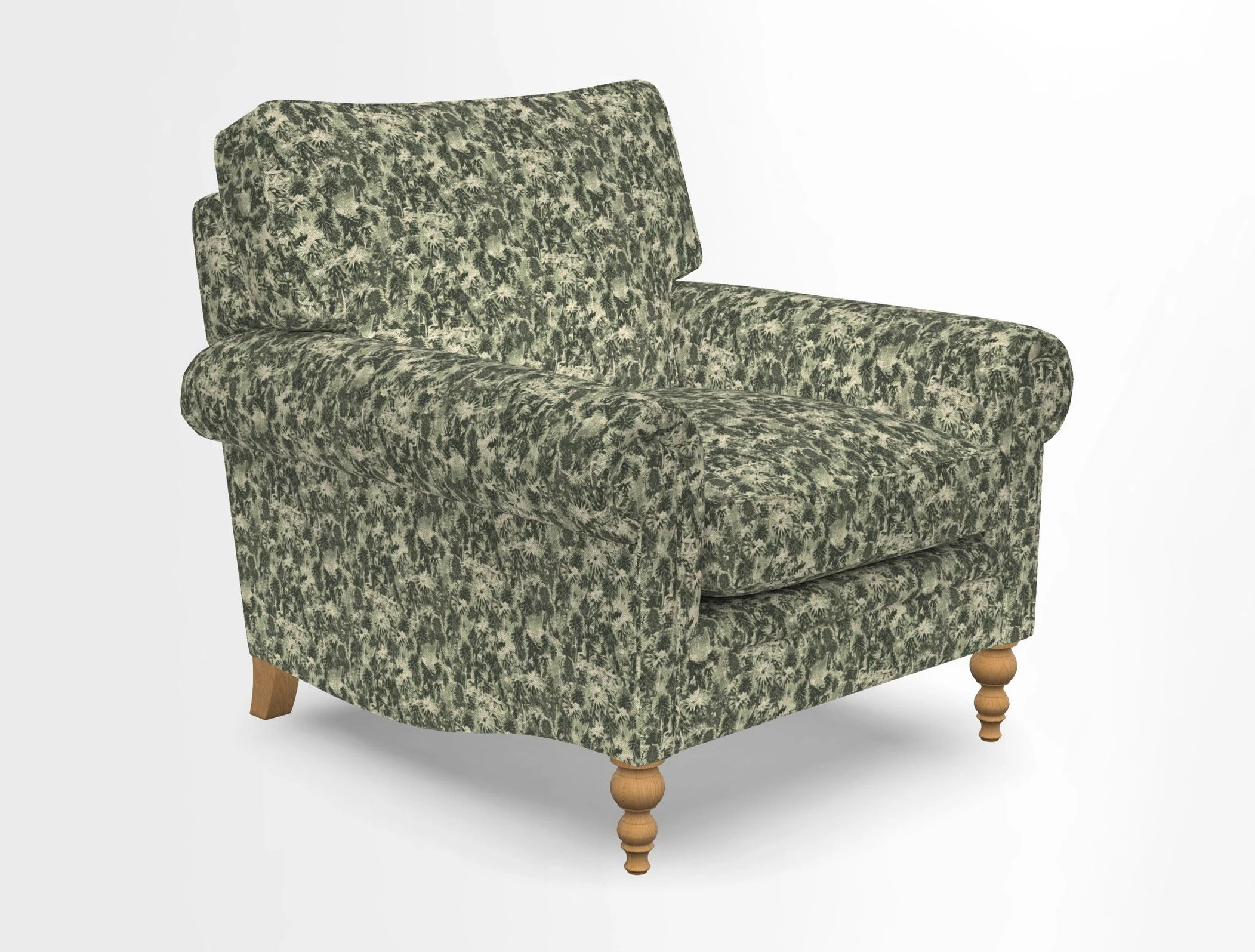 Aldingbourne Chair in Grain Sack Stripe Linen Red