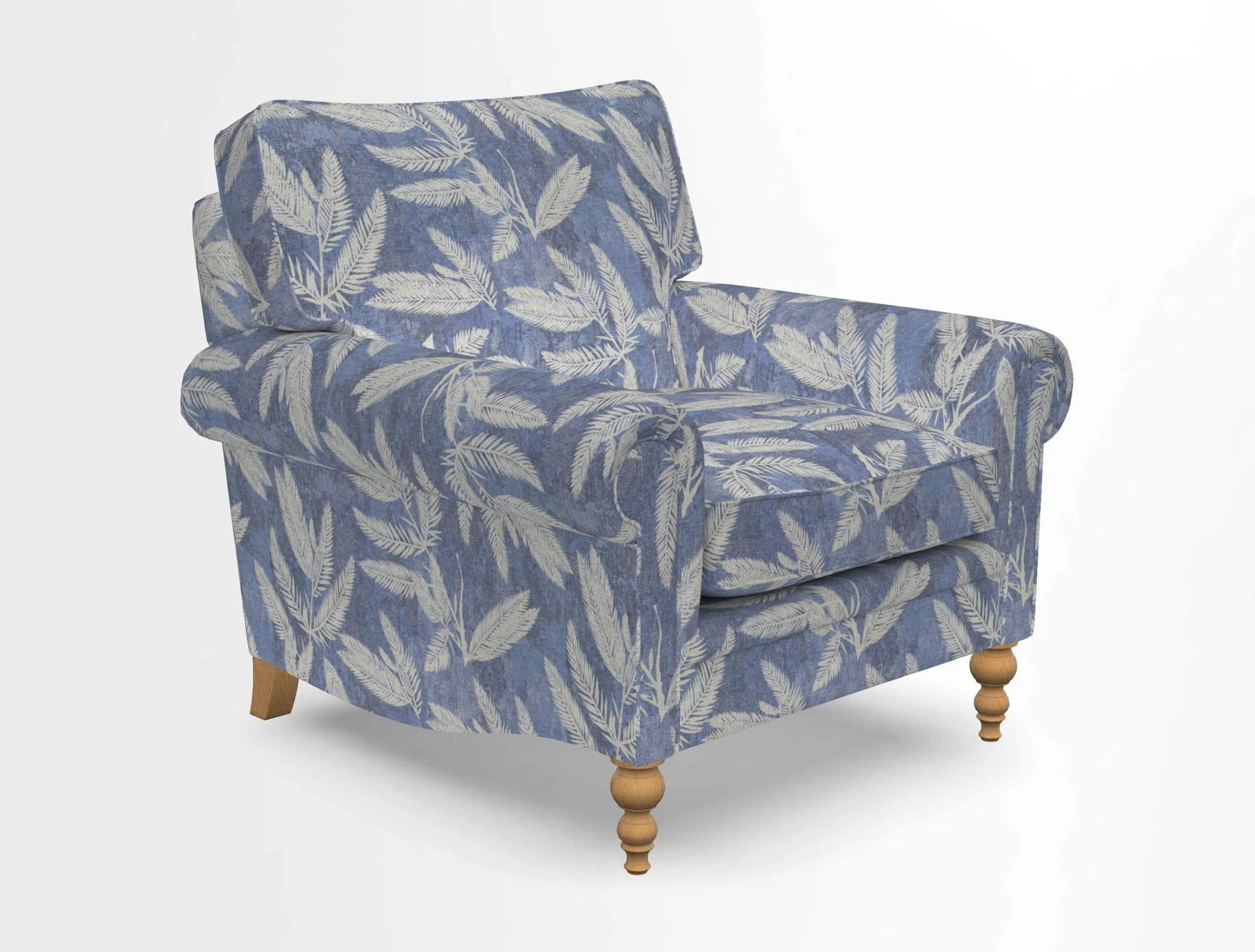 Aldingbourne Chair in Grain Sack Stripe Linen Red