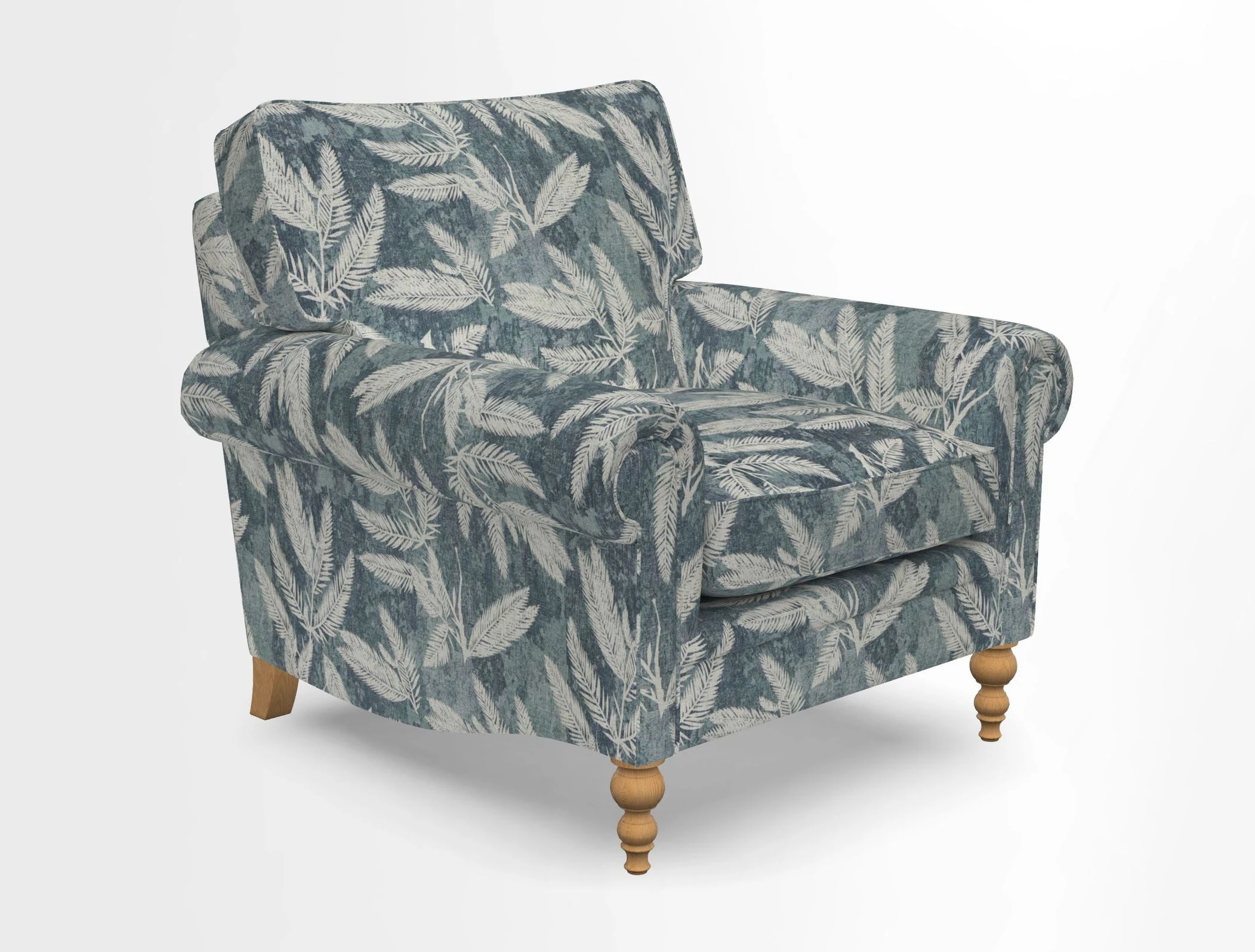Aldingbourne Chair in Grain Sack Stripe Linen Red