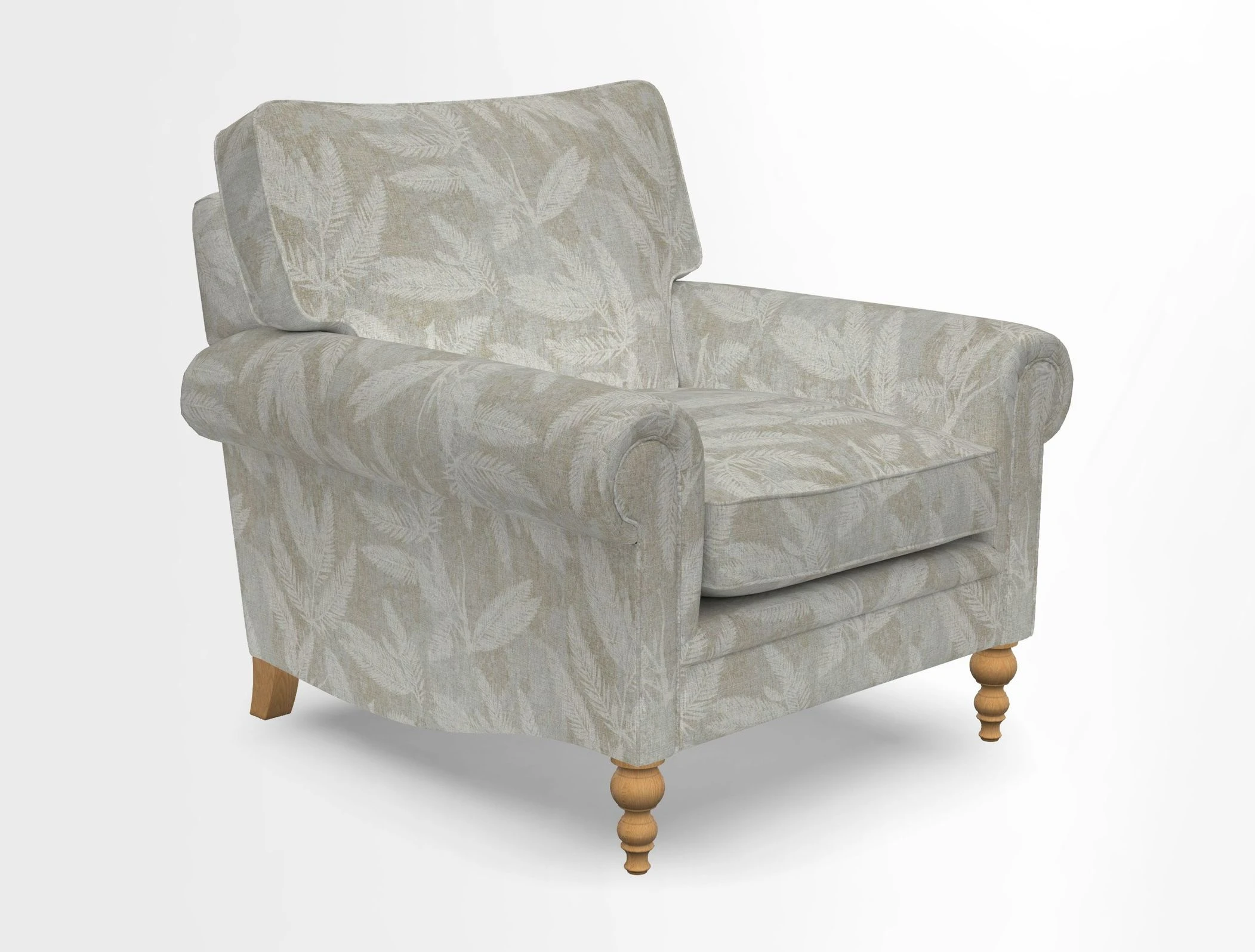 Aldingbourne Chair in Grain Sack Stripe Linen Red